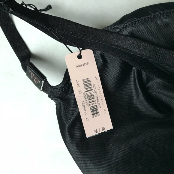 NEW Victoria’s Secret Black Satin Bralette - Picture 5 of 7